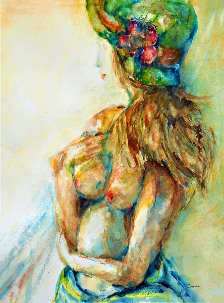 In der goldenen Sommersonne. von Ineke de Rijk