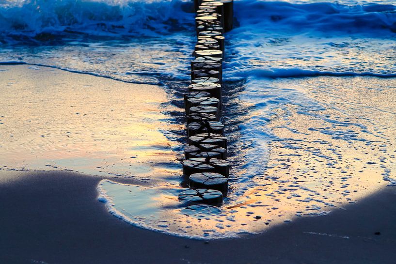 Baltic Sea in the evening by Thomas Jäger