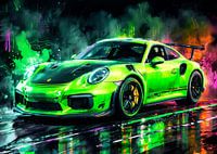 Porsche 911 GT3 RS Grün Neon