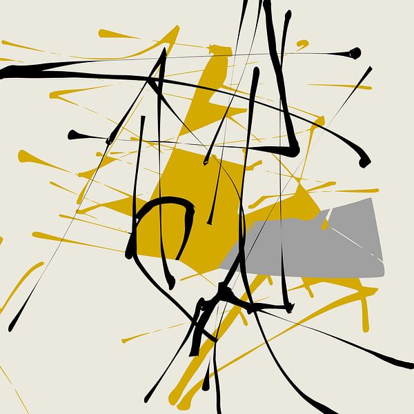 Abstract composition 913 by Angel Estevez