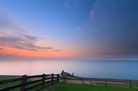 Last light over the Wadden Sea