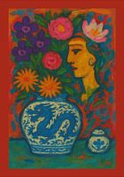 Harmony of the Dragon and Blooming Spirits