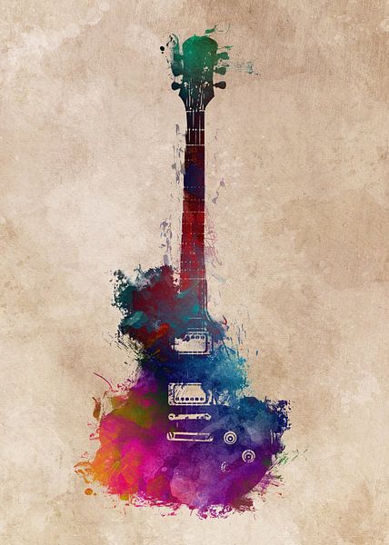 Guitar 41 music art #guitar #music par JBJart Justyna Jaszke