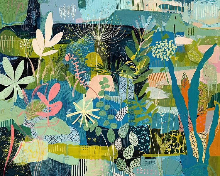 modern von Wunderbare Kunst