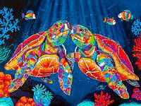 Meeresschildkröten: Unterwasserliebe