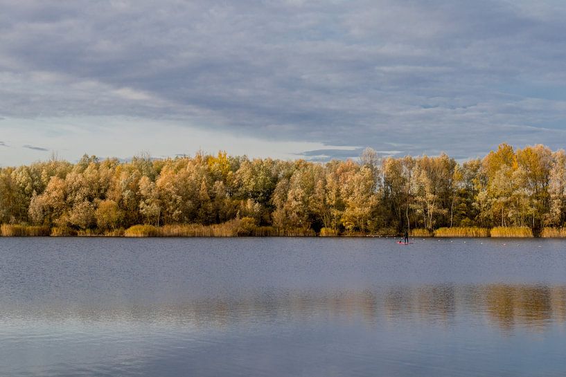 Tour d'automne autour du lac Kiessee dans la belle ville de Bad Salzungen par Oliver Hlavaty