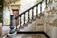 Stairs in an old castle, lost place