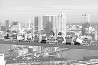 Lunch atop a skyscraper Lego edition - Rotterdam
