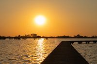 Coucher de soleil au Ponton