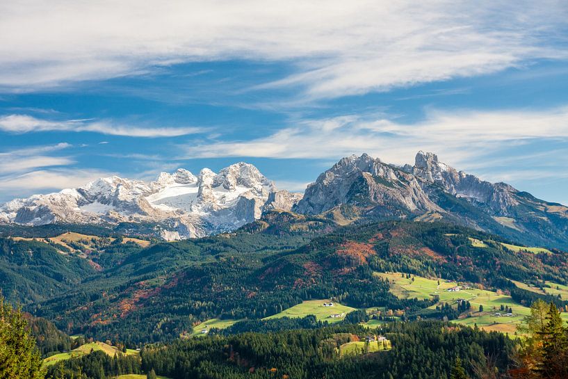 Mountain Landscape &quot;Winter &amp; Autumn&quot; by Coen Weesjes