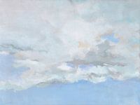 Weiche Luft mit Wolken