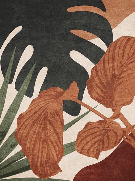 Dschungelblätter von Emel Tunaboylu by The Artcircle