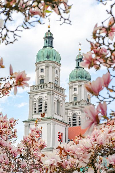 Le printemps à la basilique de Kempten par Leo Schindzielorz