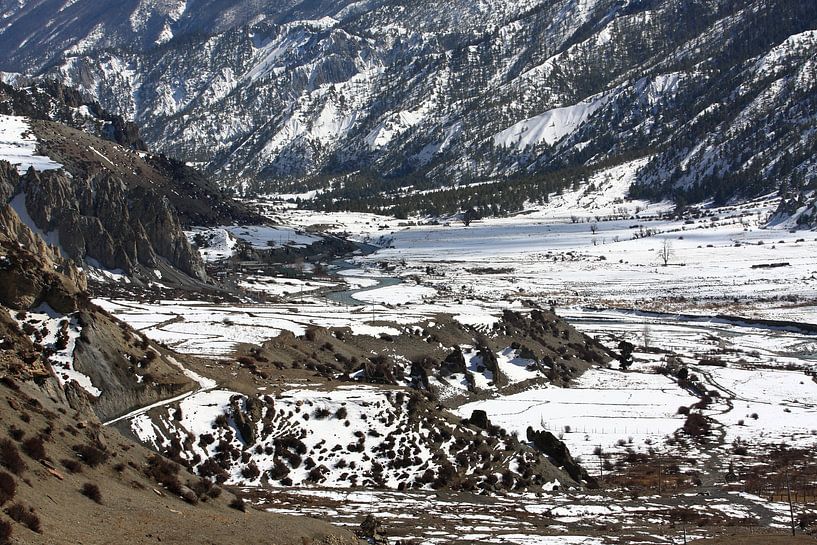 Vallée de Manang, Népal par aidan moran