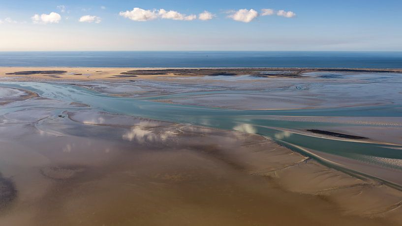 La mer des Wadden à sec à Vlieland  par Roel Ovinge