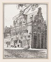 Huib Luns, Le pesage à Enkhuizen, 1938
