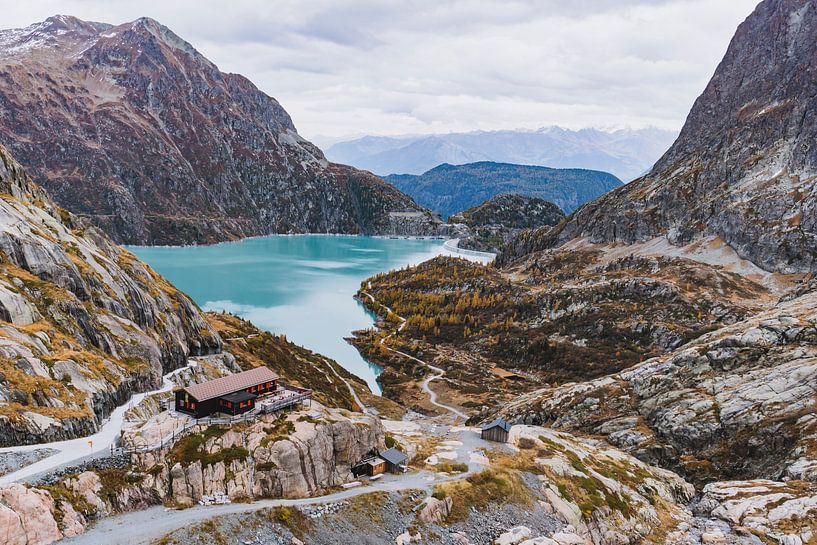 Stausee in den französischen Alpen von Merlijn Arina Photography
