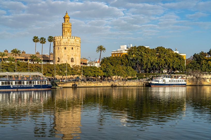 Torre del Oro à Séville par Peter Schickert