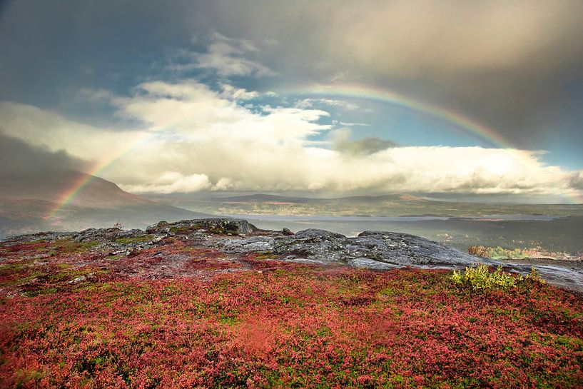 Regenbogenlandschaft von Marc Hollenberg