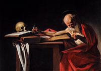 Caravaggio - Saint Jerome Writing
