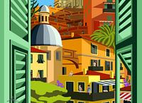 The colours of the Ponente and Levante