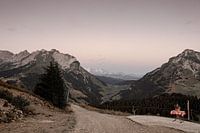 dinner in the mountains