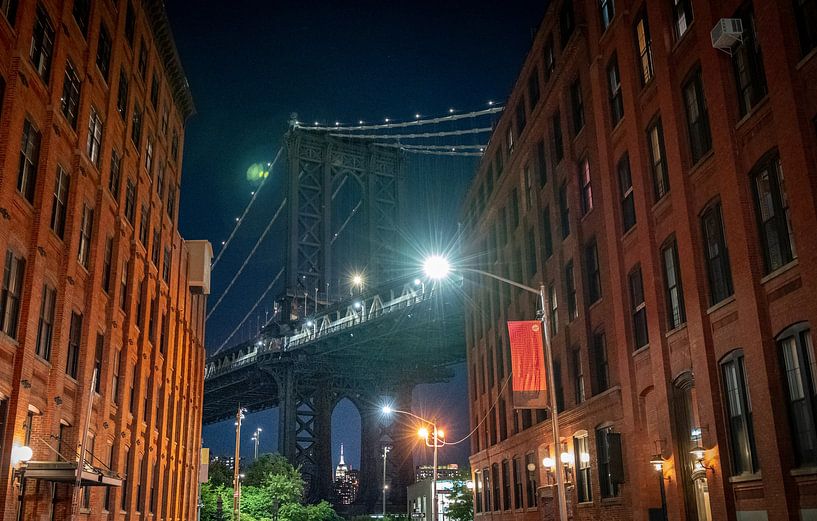DUMBO Manhattan Bridge Tower, New York City von Patrick Groß