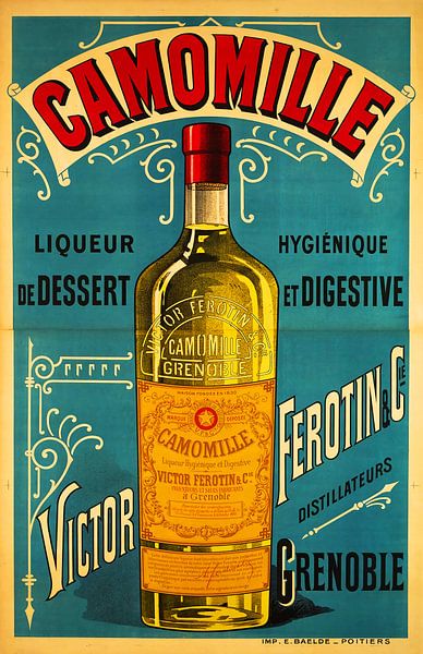 Liqueur Camomille Victor Ferotin 1898 par Christopher Deitch