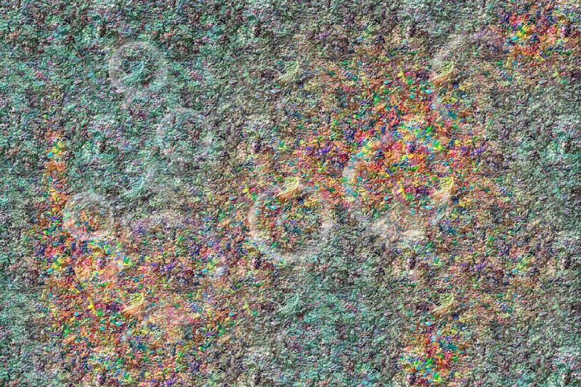 Spritzer und Blasen, Muster von Rietje Bulthuis