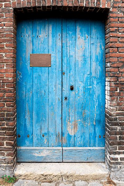 The Blue Door (Honfleur) by Tim Kunst en Fotografie