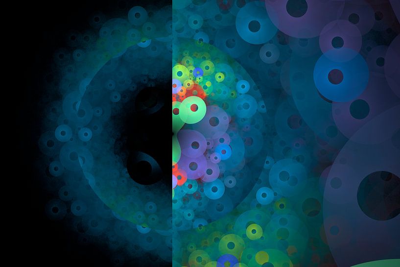 Kreise im Universum von Bernardine de Laat