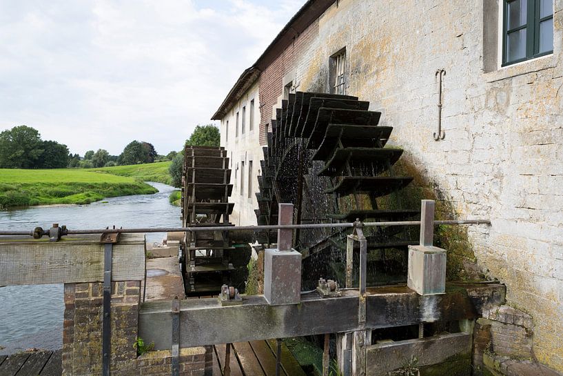 Watermill on the Geul in Gulpen, North Limburg by Ger Beekes