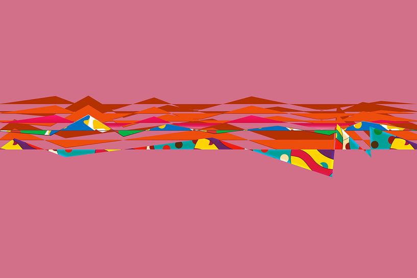 Faraway mountains par Martine Affre Eisenlohr