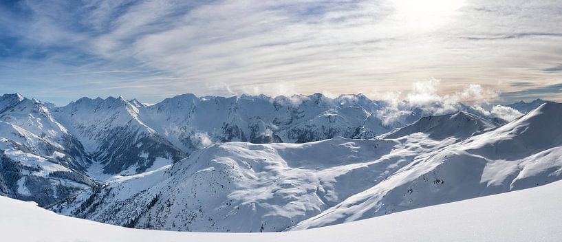 Panorama des Alpes Tiroler par Sjoerd van der Wal Photographie