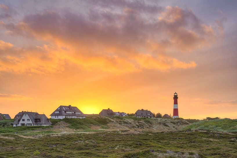 Lever de soleil à Hörnum sur l'île de Sylt par Michael Valjak