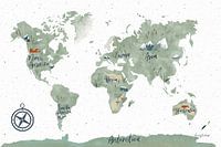 Scandimap i weiß, Becky Thorns