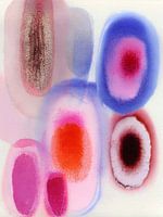 Vibrierende abstrakte und bunte Formen