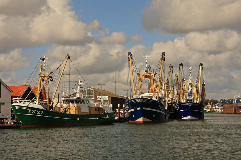 Vissersschepen Oudeschild Texel von Ruud Lobbes