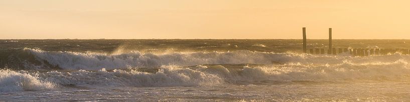 Zonsondergang aan zee von Evert Jan Kip