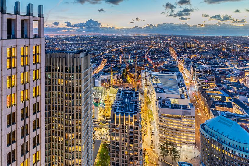 Skyline de la ville de La Haye par Original Mostert Photography