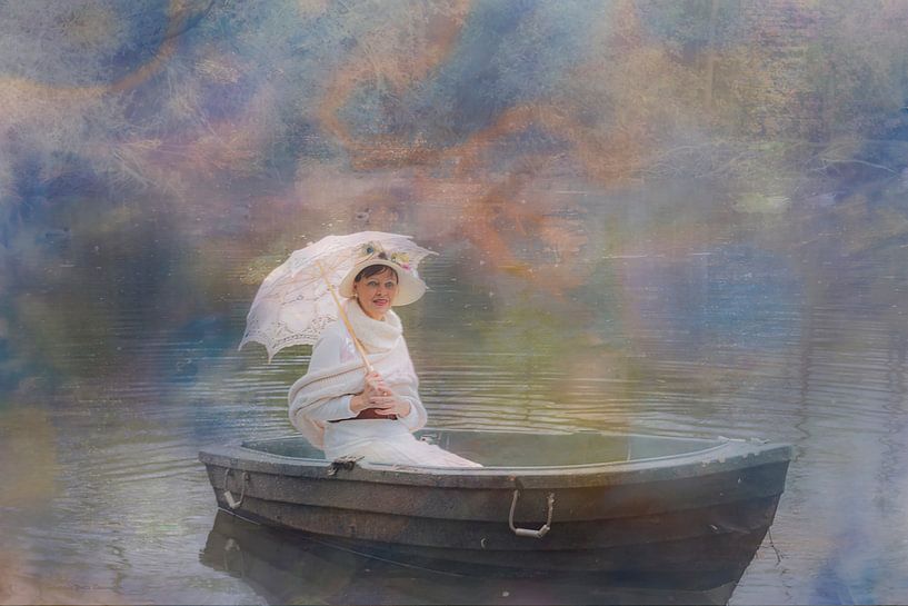 genietend van de rust van Yvette Bauwens