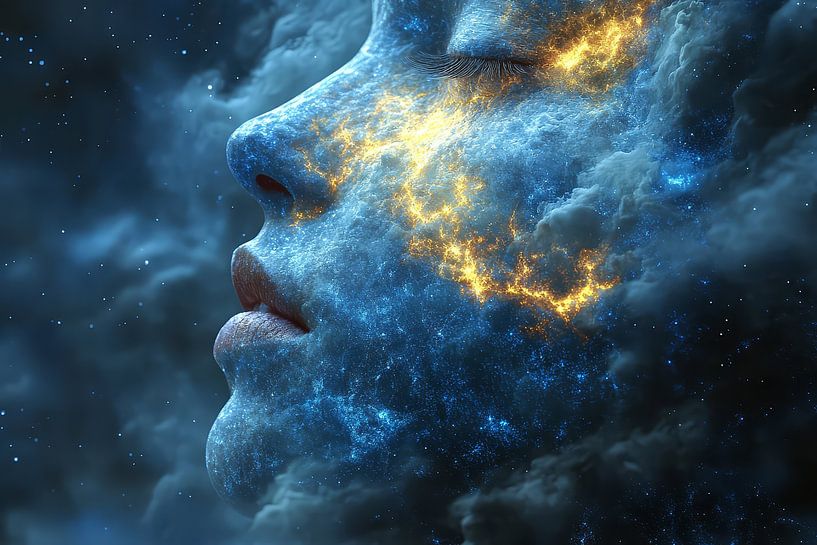 picturesque spiritual portrait by Egon Zitter