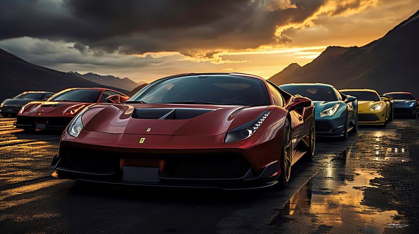 Supersportwagen von Gelissen Artworks