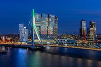 Erasmusbrug Rotterdam Groen-wit-groen