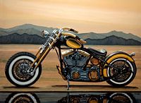 Peinture Harley Davidson