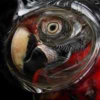 Weltraum-Papagei in meinen Träumen