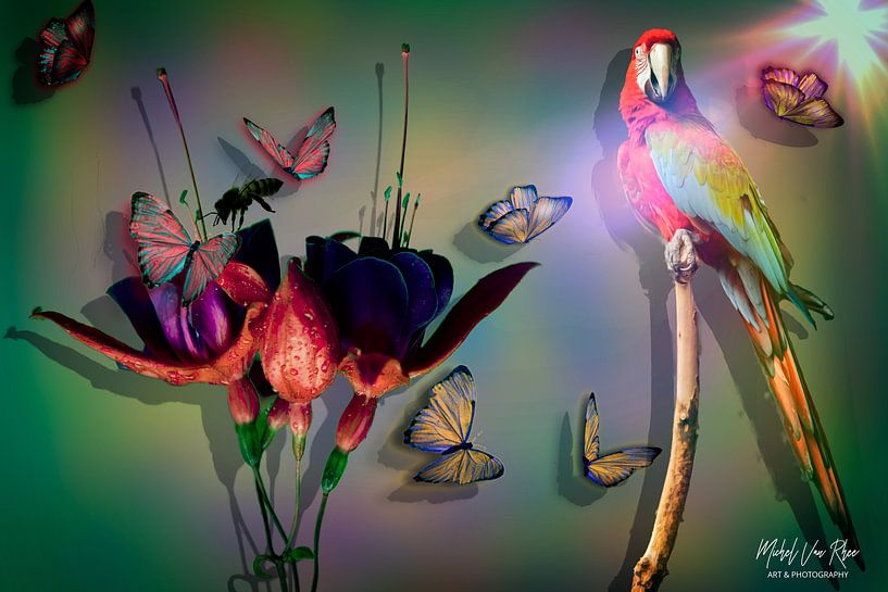 Florist by Michel Van Rhee