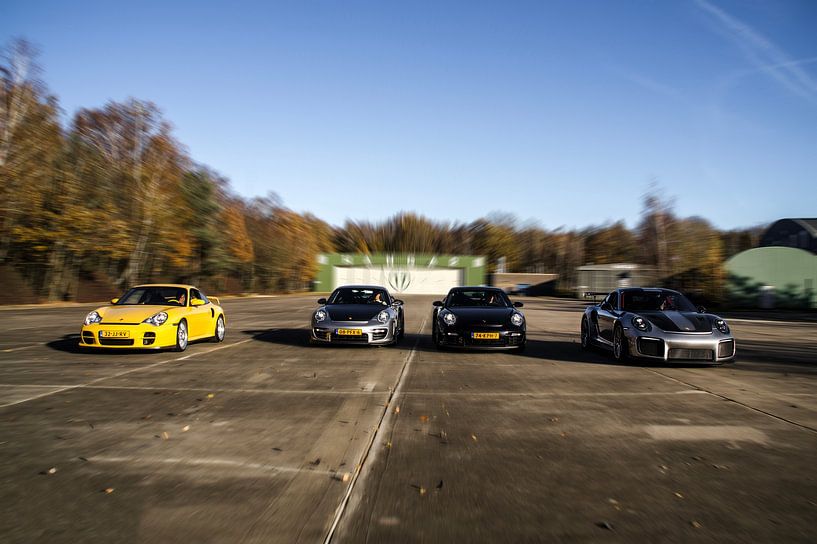 Porsche GT2 Generationen von David de Wijn