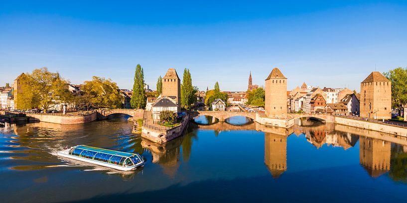 Les Ponts Couverts au Gerberviertel à Strasbourg par Werner Dieterich