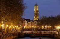 Weerdsluis, Oudegracht et tour jaune du Dom à Utrecht